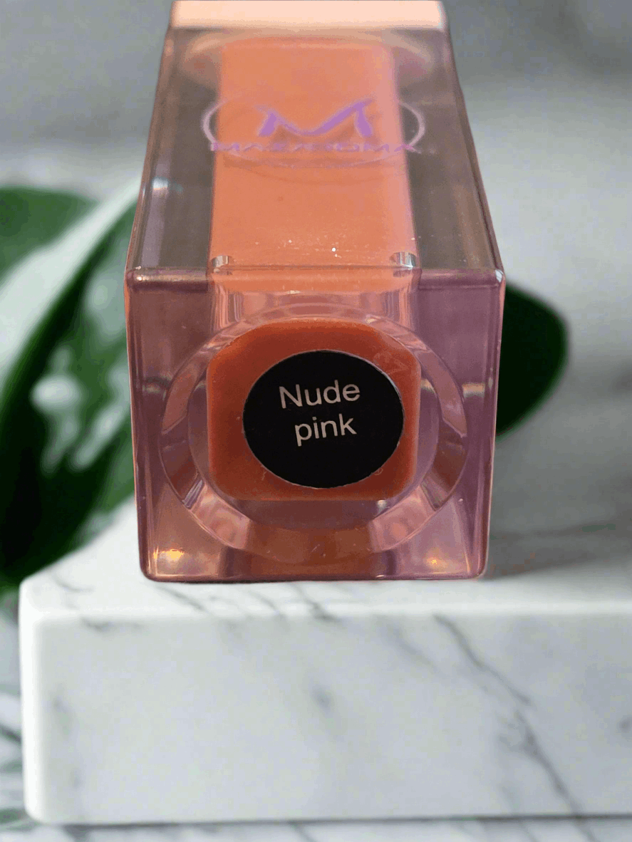 Mazaroma EXCLUSIVE nude pink lip gloss - MAZAROMA