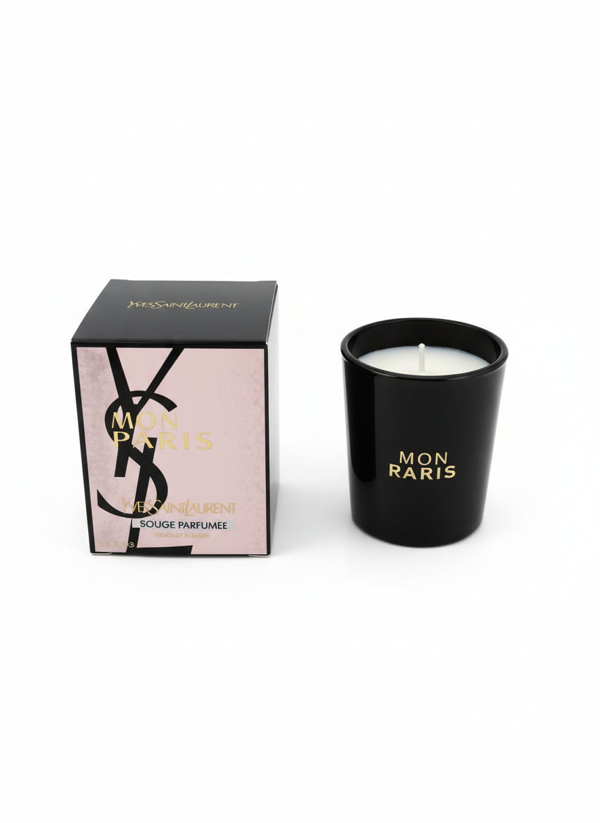 YSL Mon Paris 75g Candle in Gift Box - MAZAROMA