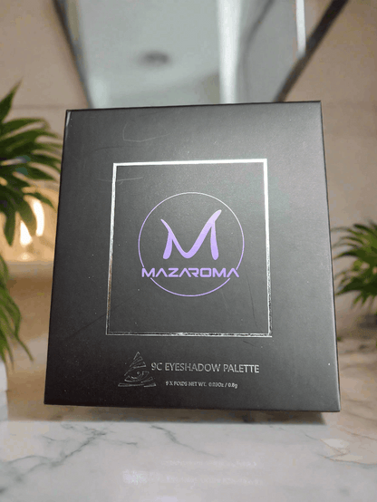 Mazaroma 9x shade eyeshadow palette - MAZAROMA