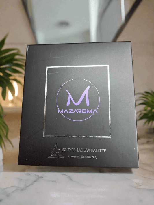 Mazaroma 9x shade eyeshadow palette - MAZAROMA