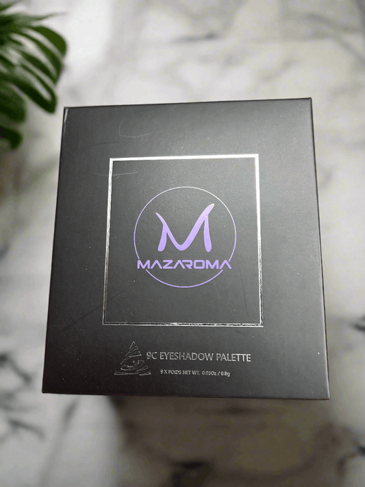 Mazaroma 9x shade eyeshadow palette - MAZAROMA