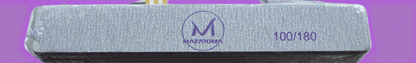 Mazaroma rectangular nail file 100/180 - MAZAROMA