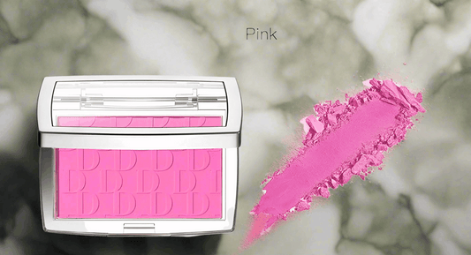 Luxury high quality blusher powder in pink - MAZAROMA