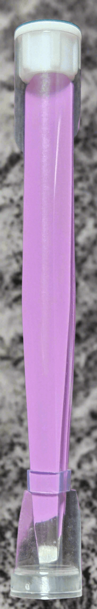 Purple slanted edge tweezers - MAZAROMA