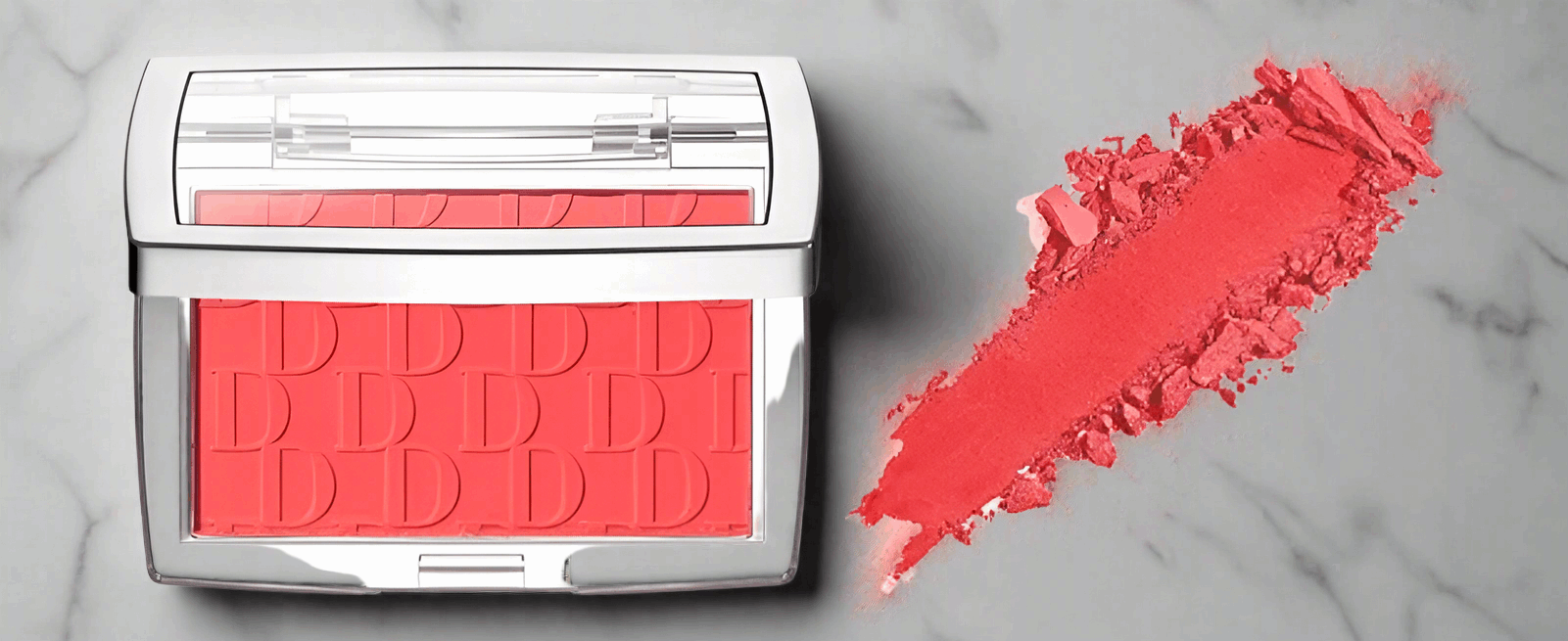 Luxury high quality blusher powder in cherry - MAZAROMA