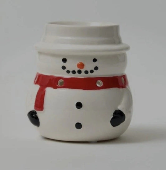 Mazaroma's Snowman Tealight Wax Melt / Oil Burner - MAZAROMA