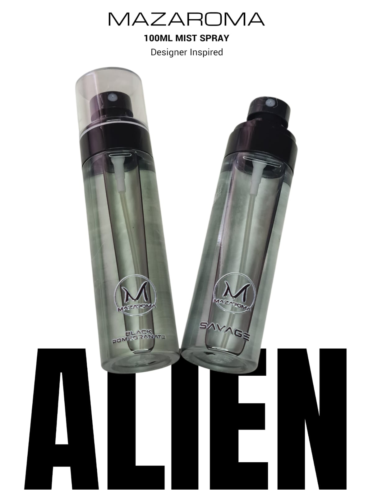 Mazaroma Alien 100ml Mist Spray - Designer Home & Car Aroma - MAZAROMA