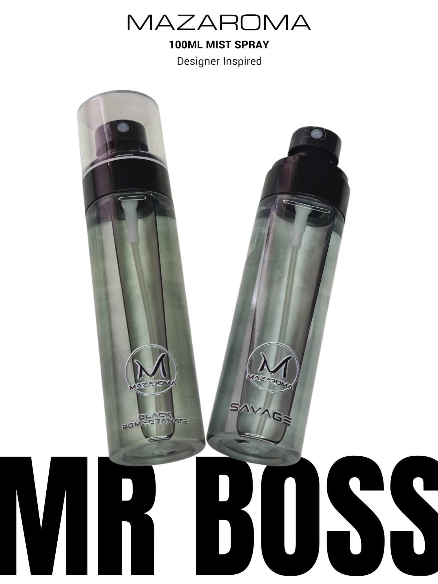 Mazaroma Mr Boss Mist Spray - Luxury Designer Scent for Home & Car - MAZAROMA