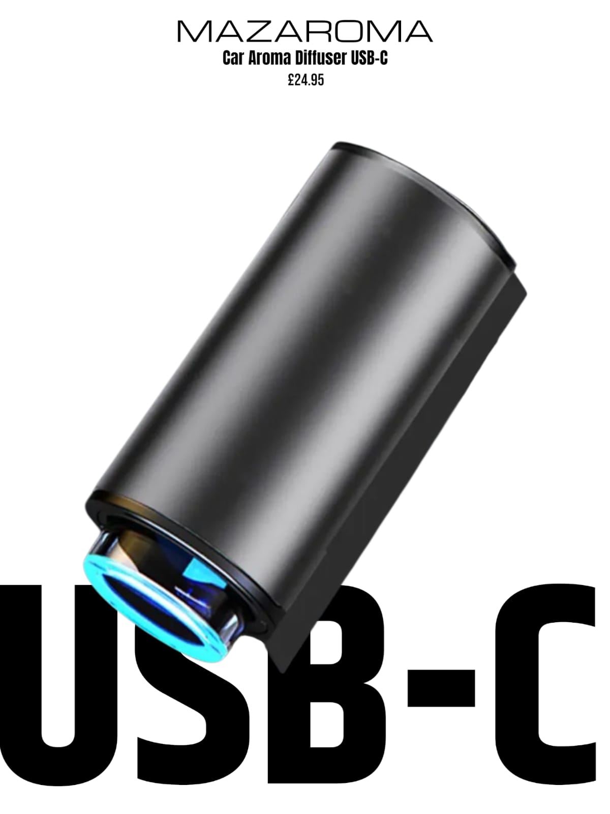 Mazaroma Car Aroma Diffuser USB-C - MAZAROMA