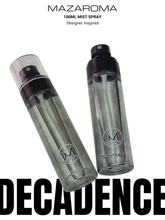 Mazaroma Decadence Mist Spray - 100ml Designer Aroma for Home - MAZAROMA