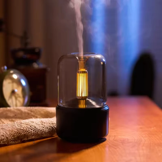 Mazaroma Black 2 in 1 Air Purifier Humidifier & Aroma Diffuser - MAZAROMA