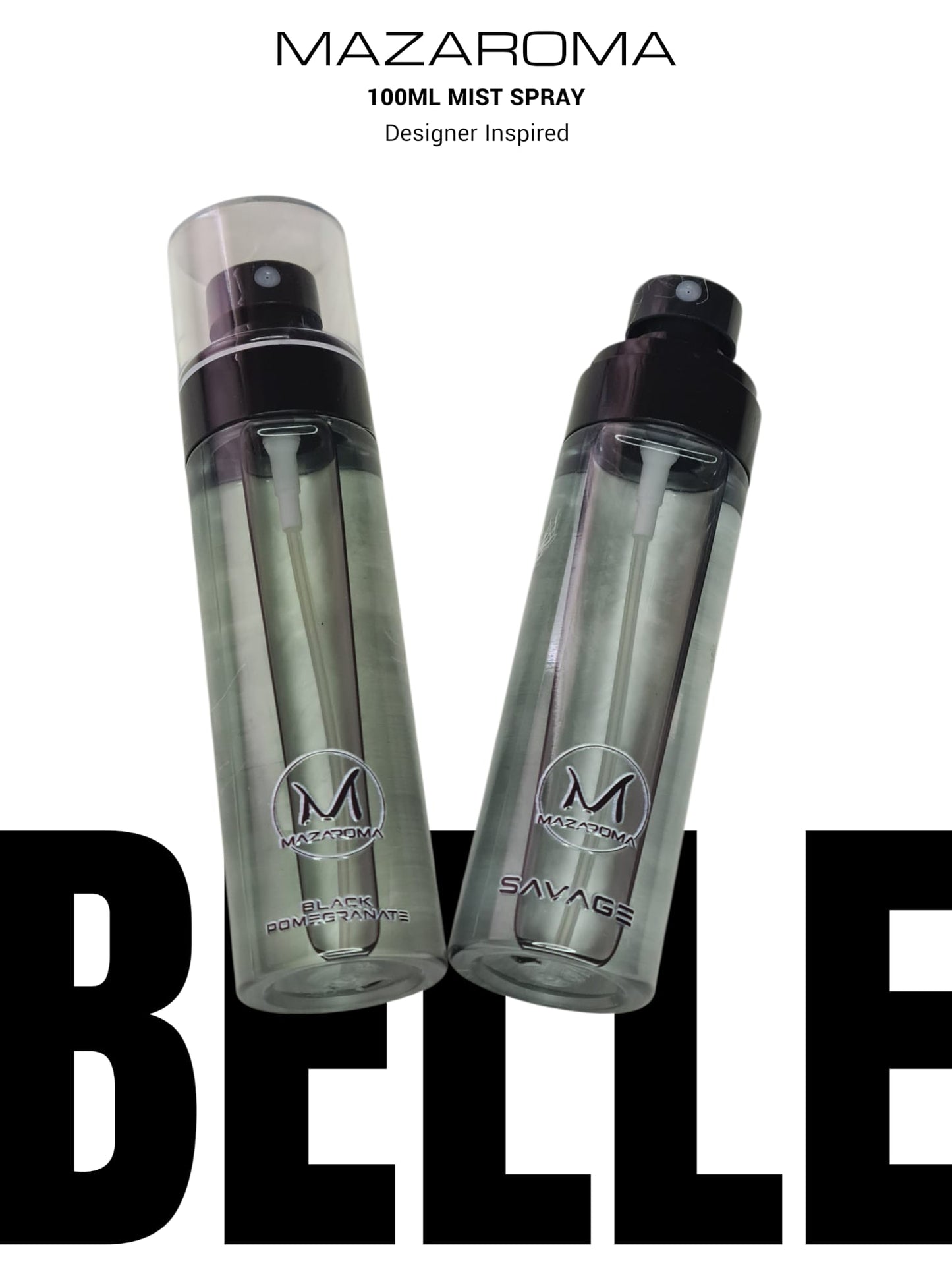 Mazaroma Belle 100ml Mist Spray - Luxurious Home & Car Fragrance - MAZAROMA