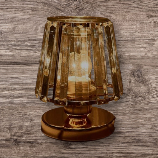 Mazaroma Gold Glass A-Line Glass Wax Burner - MAZAROMA