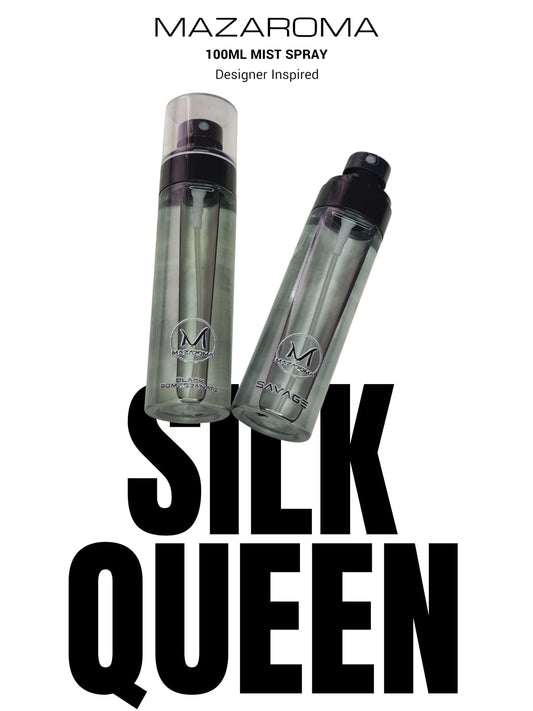 Mazaroma Silk Queen 100ml Mist Spray - Designer Fragrance Home Diffuser - MAZAROMA