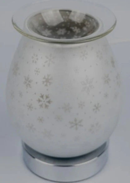 Mazaroma's Luxury Christmas Snowflakes Design Electric Wax Melt / Oil Burner - MAZAROMA