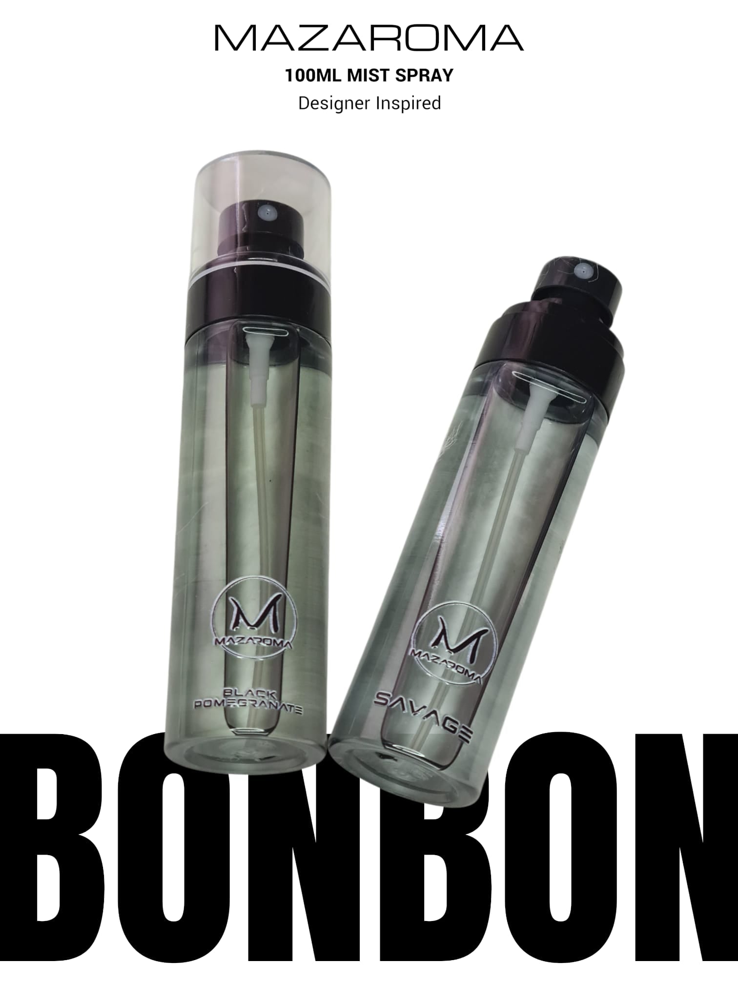 Mazaroma BonBon 100ml Mist Spray - Luxury Designer Aroma Diffuser - MAZAROMA