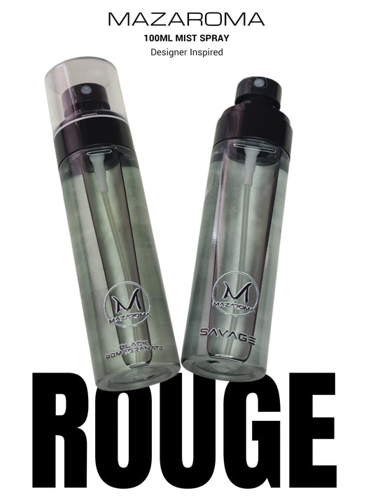Mazaroma Rouge 100ml Mist Spray - Designer Home & Car Fragrance - MAZAROMA