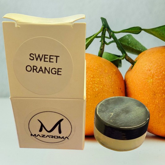 Mazaroma's Luxurious Sweet Orange Hydrating Lip Balm 10ml Tub