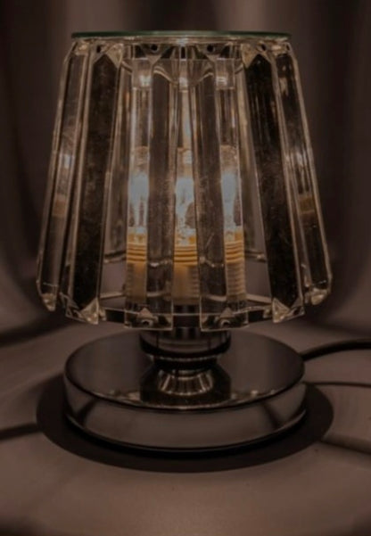 Mazaroma Silver Glass A-Line Wax Burner - MAZAROMA