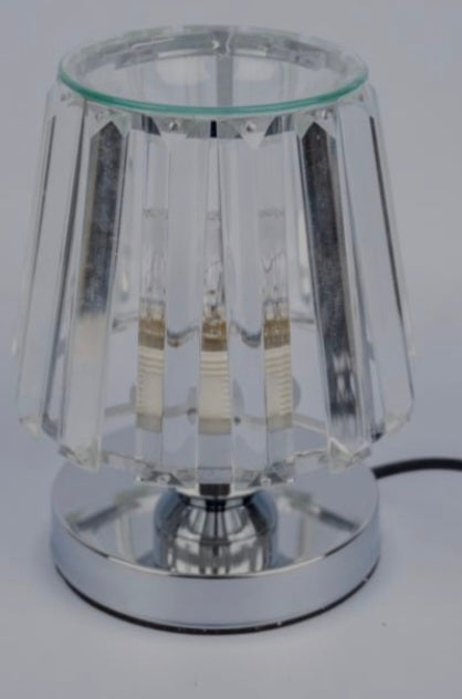 Mazaroma Silver Glass A-Line Wax Burner - MAZAROMA