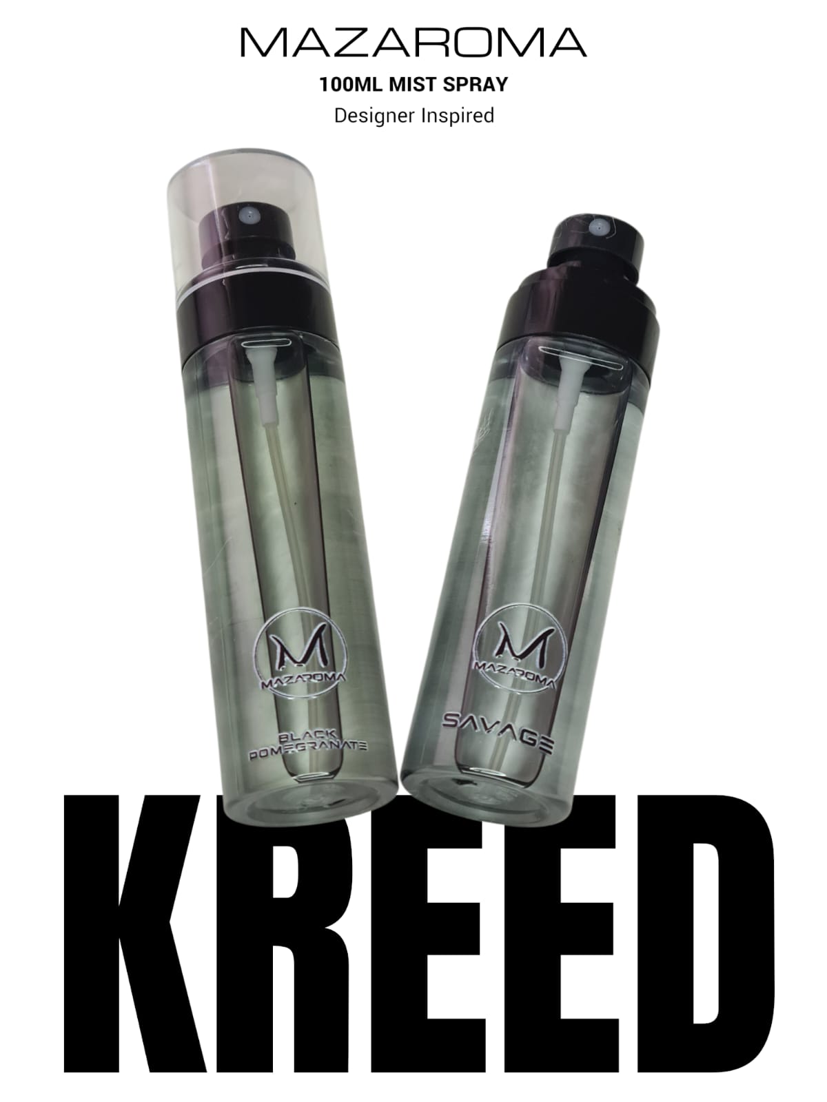 Mazaroma Kreed 100ml Mist Spray - Long-Lasting Designer Fragrance - MAZAROMA