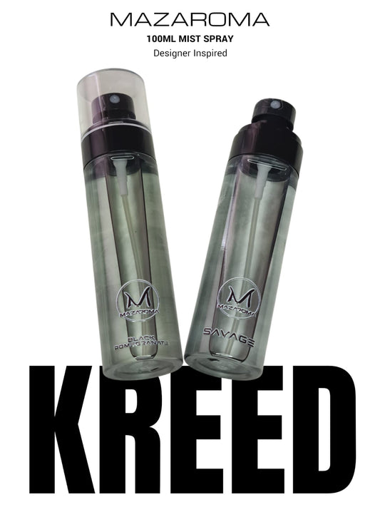 Mazaroma Kreed 100ml Mist Spray - Long-Lasting Designer Fragrance - MAZAROMA